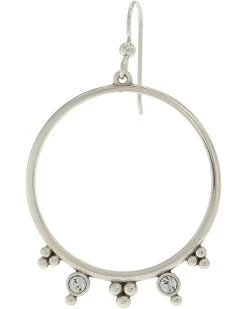 Brighton Twinkle Granulation Round French Wire Earrings