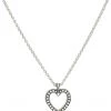 Brighton Necklaces Pretty Tough Open Heart Necklace
