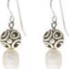 Brighton Contempo Pearl French Wire Earrings