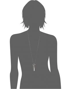 Brighton Necklaces Floating Heart Badge Clip Necklace -Brighton Sales Store 51ohHksa80L. AC SR736920