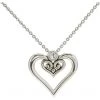 Brighton Necklaces Alcazar Duet Heart Necklace -Brighton Sales Store 61 8J7H5 iL. AC SR736920
