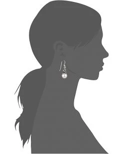 Brighton Alcazar Pearl Drop French Wire Earrings -Brighton Sales Store 615OVt vBmL. AC SR736920