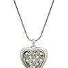 Brighton Necklaces Love Cage Heart Short Necklace