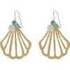 Brighton Calypso Shell French Wire Drop Earrings 1 Brighton Calypso Shell French Wire Drop Earrings -Brighton Sales Store 61KKhyctzeL. AC SR736920