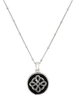 Brighton Necklaces Interlok Noir Reversible Necklace