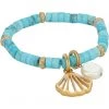 Brighton Bracelets Calypso Shell Heishi Stretch Bracelet -Brighton Sales Store 61P2cFLsCmL. AC SR736920