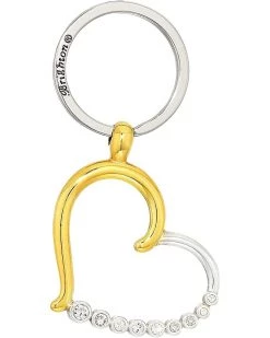 Brighton Bag and Travel Accessories Sparkle Heart Key Fob