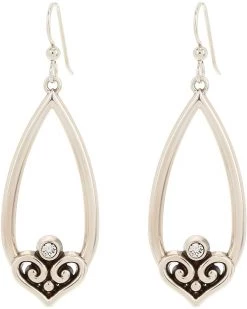 Brighton Alcazar Heart Teardrop French Wire Earrings