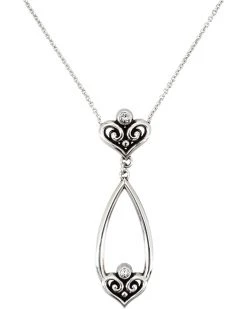 Brighton Necklaces Alcazar Heart Teardrop Necklace