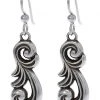 Brighton Alana Scroll French Wire Earrings