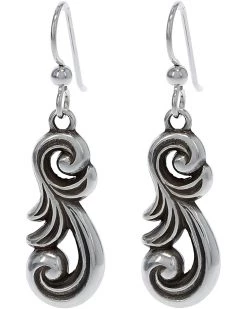 Brighton Alana Scroll French Wire Earrings