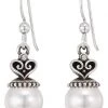 Brighton Alcazar Pearl Drop French Wire Earrings -Brighton Sales Store 717m9ROpNaL. AC SR736920