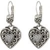 Brighton Reno Heart Leverback Earrings