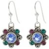 Brighton Elora Gems Flower Petite French Wire Drop Earrings -Brighton Sales Store 71Vum0hyngL. AC SR736920