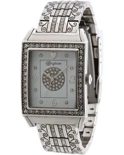 Brighton Fashion Watches Diamond Bar Watch
