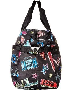 Brighton Duffle Bags Love Scribble Jetsetter Duffel -Brighton Sales Store 71YyMOBsukL. AC SR736920