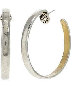 Brighton Ferrara Entrata Medium Hoop Earrings
