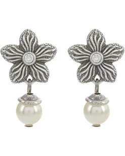 Brighton Bloom Flower Post Drop Earrings