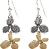 Brighton Everbloom Duo French Wire Drop Earrings