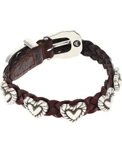 Brighton Bracelets Roped Heart Braid Bandit Bracelet -Brighton Sales Store 71mGZQewzQS. AC SR736920