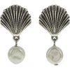 Brighton Shells Pearl Drop Earrings