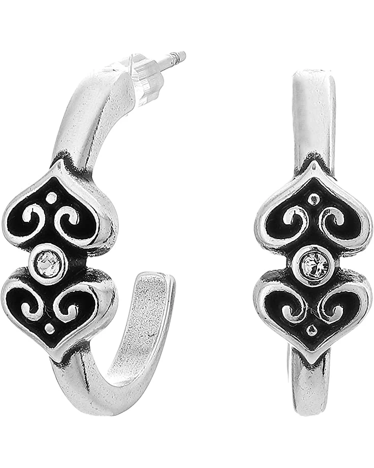 Brighton Alcazar Medley Post Hoop Earrings 3 Brighton Alcazar Medley Post Hoop Earrings