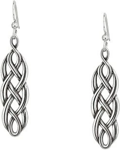 Brighton Interlok Braid French Wire Earrings