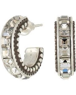 Brighton Spectrum Ice Post Hoop Earrings