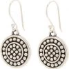 Brighton Pebble Round Reversible French Wire Earrings