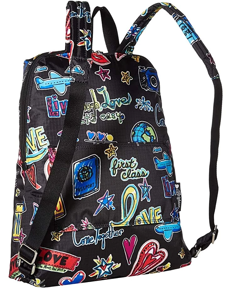 Brighton Backpacks Love Scribble Happy Trails Backpack 4 Brighton Backpacks Love Scribble Happy Trails Backpack - Image 2