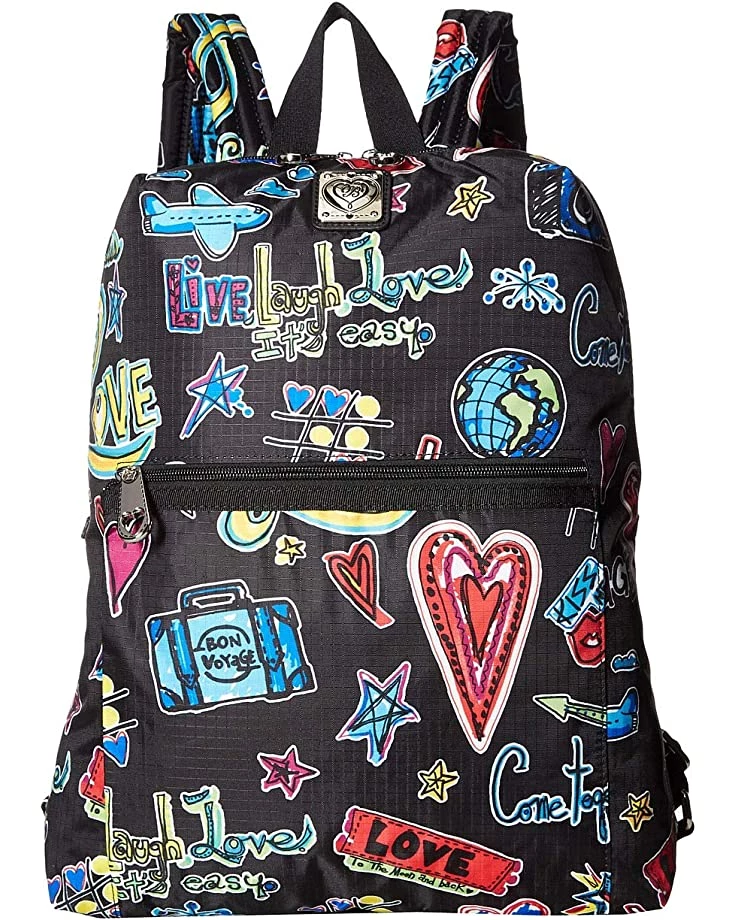 Brighton Backpacks Love Scribble Happy Trails Backpack 3 Brighton Backpacks Love Scribble Happy Trails Backpack