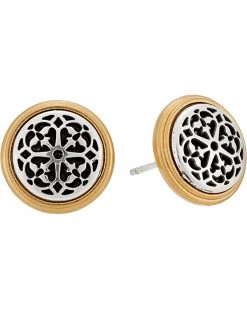 Brighton Ferrara Two-Tone Post Earrings