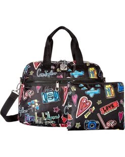 Brighton Duffle Bags Love Scribble Jetsetter Duffel -Brighton Sales Store 81h LnIjbhL. AC SR736920