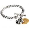 Brighton Bracelets Ferrara Two-Tone Toggle Bracelet