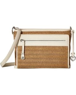 Brighton Handbags Brooklyn Straw Crossbody Organizer -Brighton Sales Store 91KGXBudjcL. AC SR736920